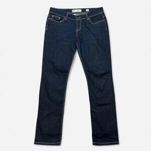 BKE Denim Payton Skinny Jeans Dark Deep Blue Size 32x31.5 (32R)‎